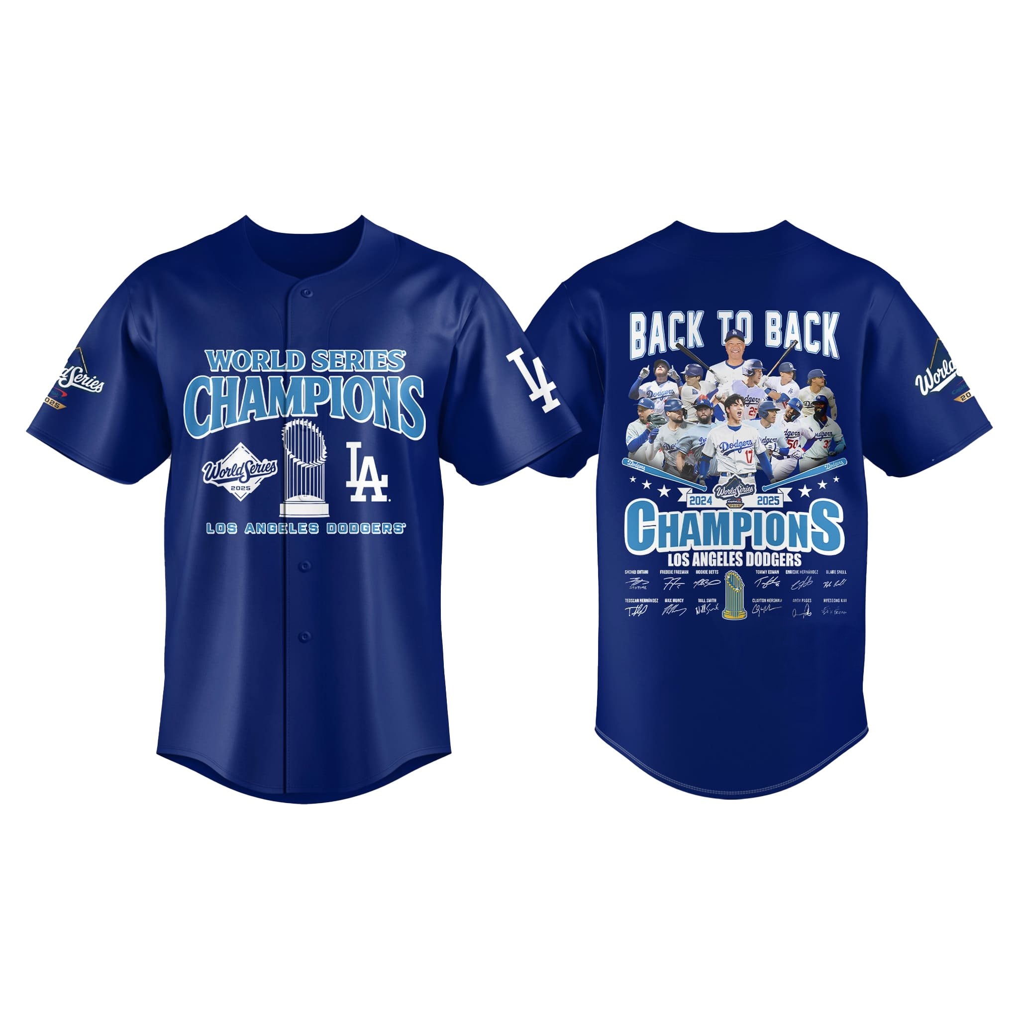 Baseball Team Sports Event 2025 Back To Back Champions Baseball Jersey