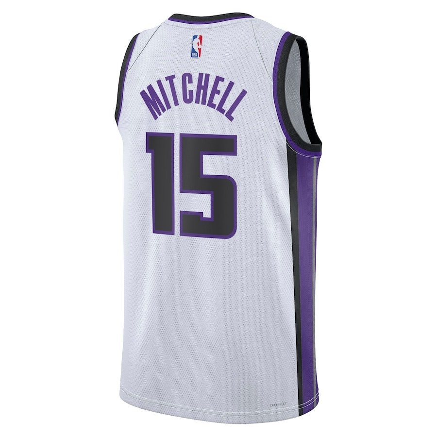Davion Mitchell 15 Sacramento Kings Unisex Swingman Jersey Association Edition White