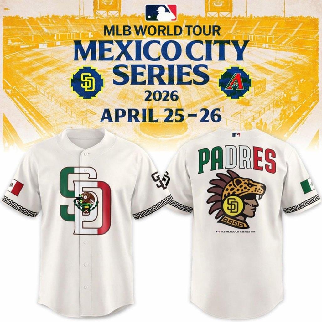 Baseball Team Mexico City Series 2026 Baseball Jersey Version 2