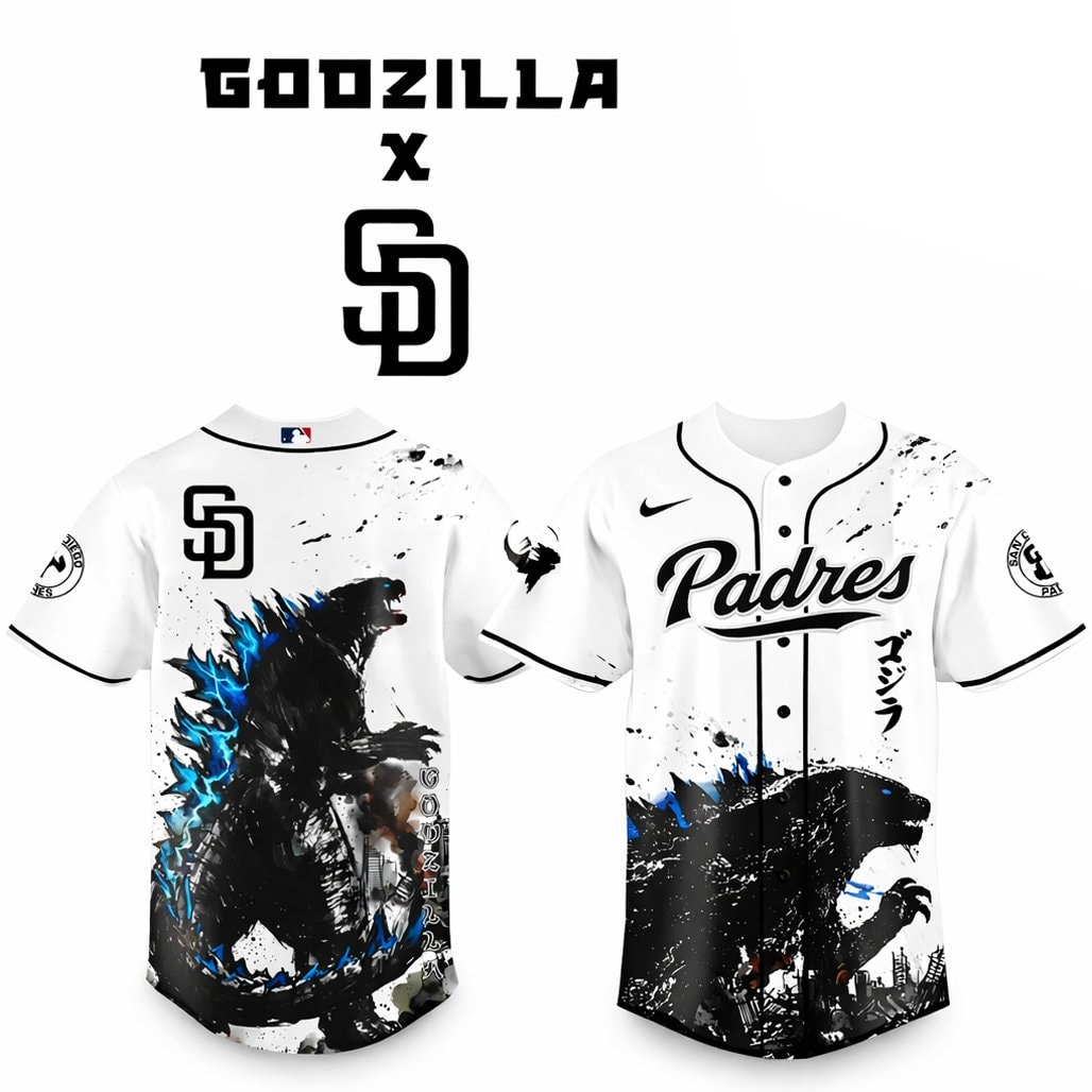 Baseball Team x Godzilla Monster Baseball Jersey