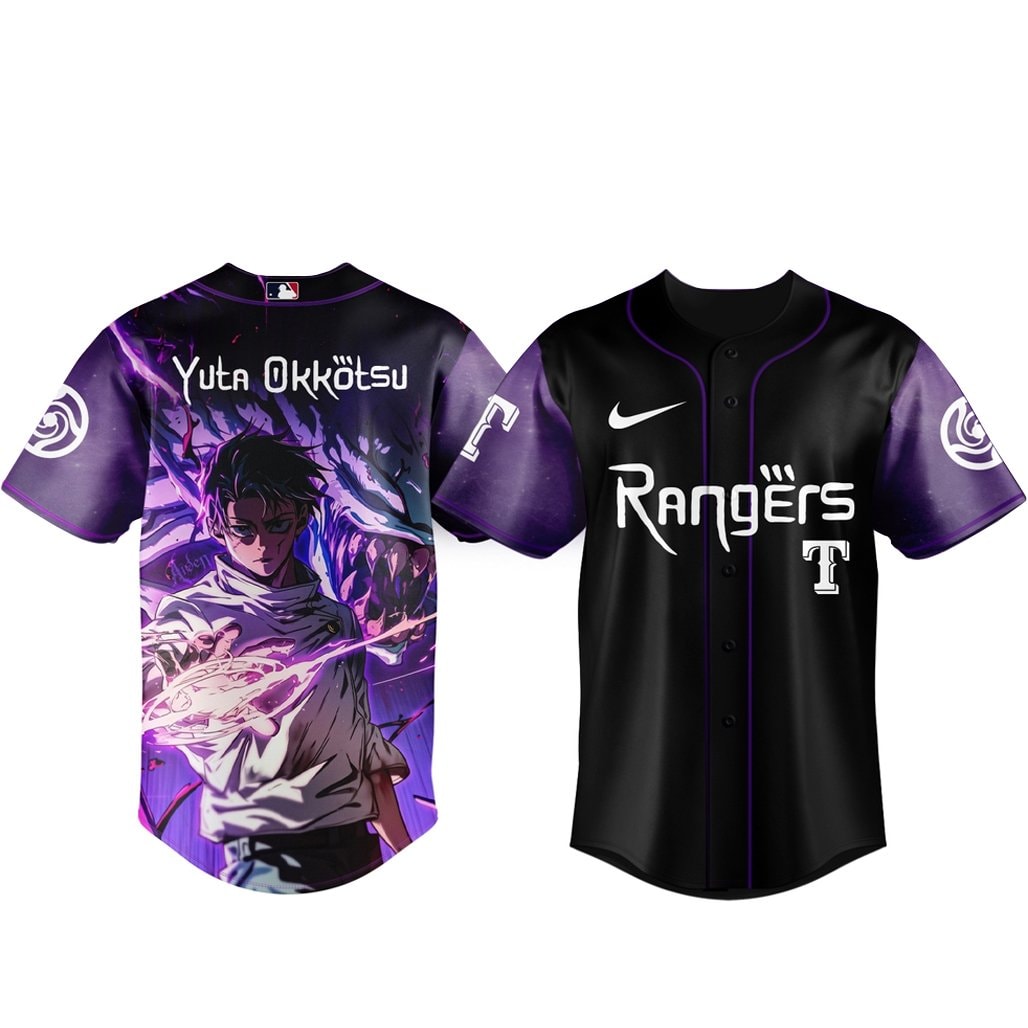 Baseball Team x Jujutsu Kaisen Night 2026 Yuta Okkotsu Baseball Jersey Version 2