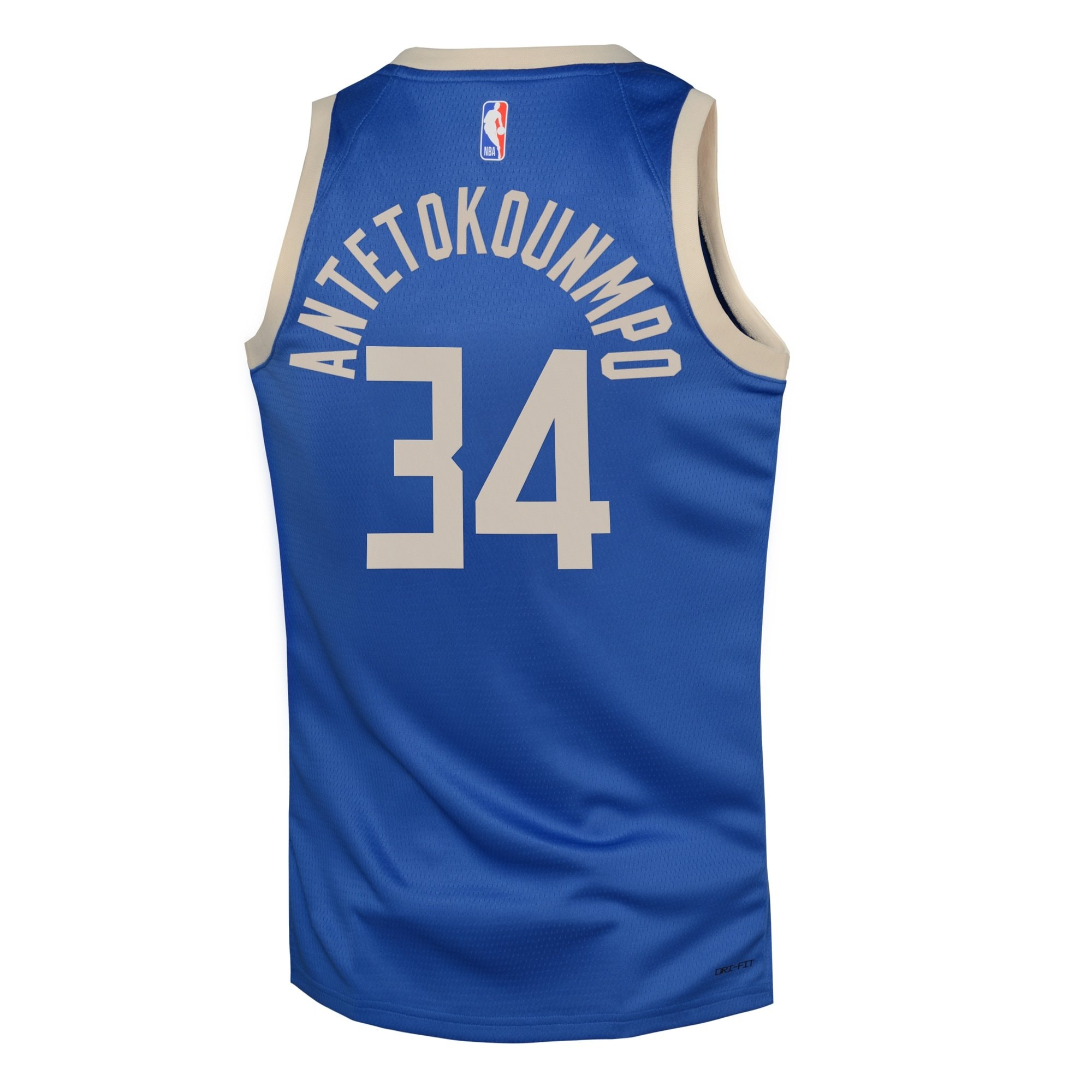 Milwaukee Bucks City Edition Swingman Jersey 2024 Royal Giannis Antetokounmpo Youth
