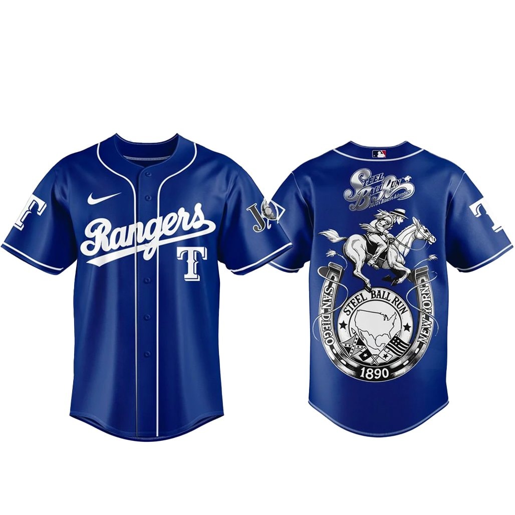 Baseball Team x Steel Ball Run 2026 Baseball Jersey Version 1