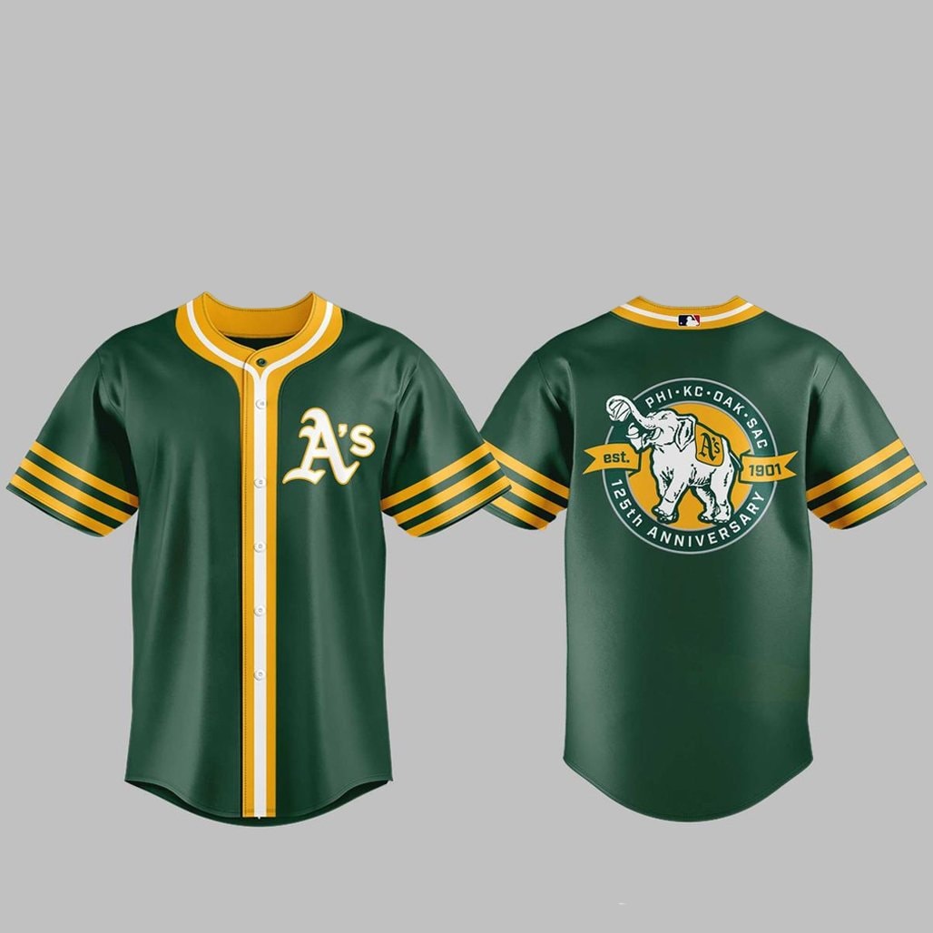 Baseball Team 2026 Celebrating Our 125th Anniversary Baseball Jersey
