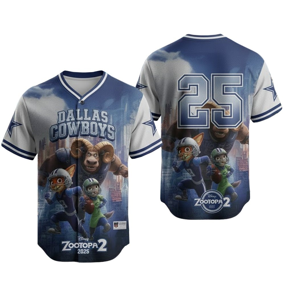 Football Team x Zootopia 2 Wilde Hopps Baseball Jersey 2025