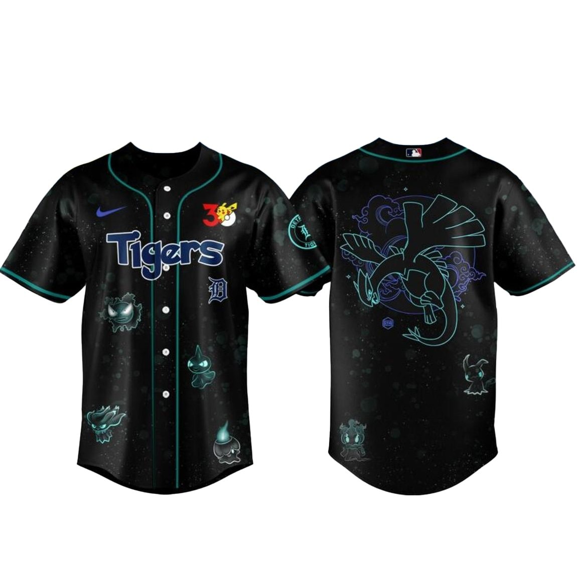 Baseball Team Pokemon 30th Anniversary 1996-2026 Baseball Jersey