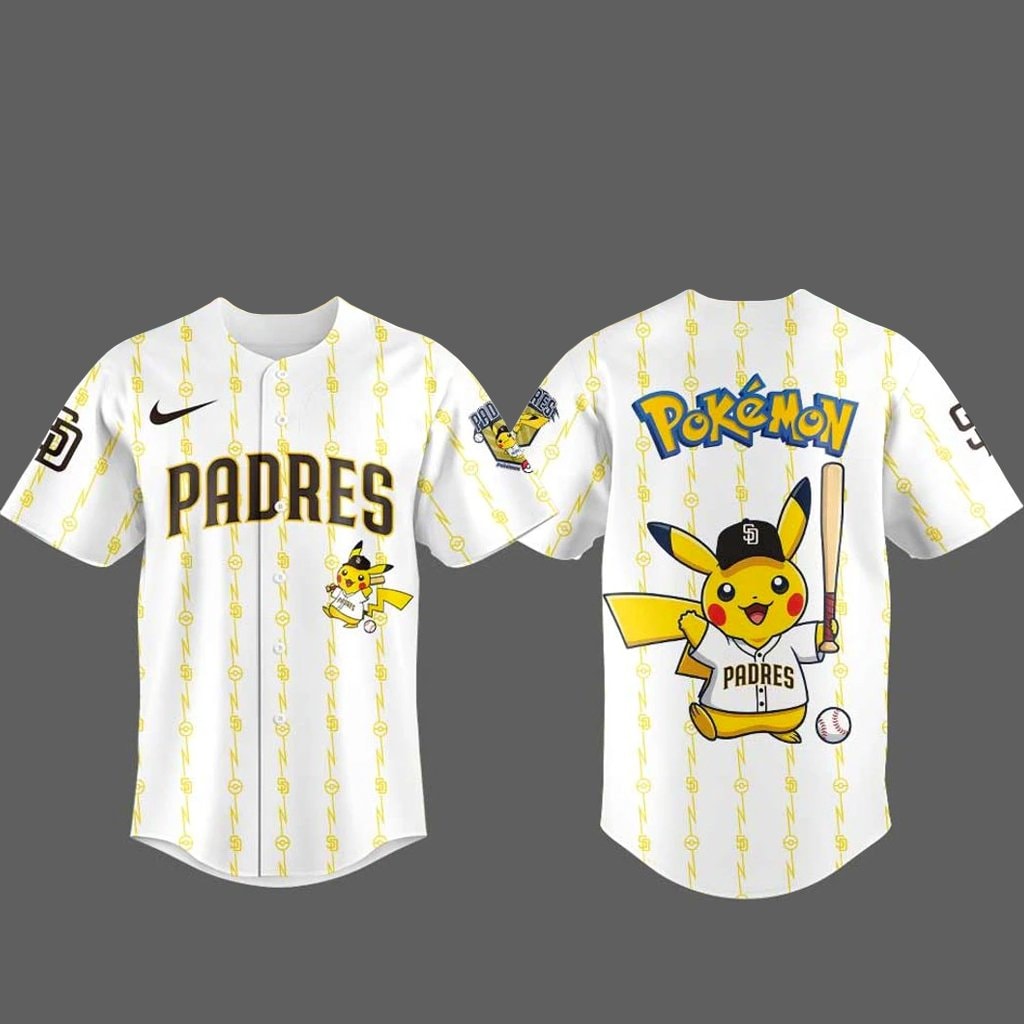 Baseball Team x Pokemon 2026 Baseball Jersey