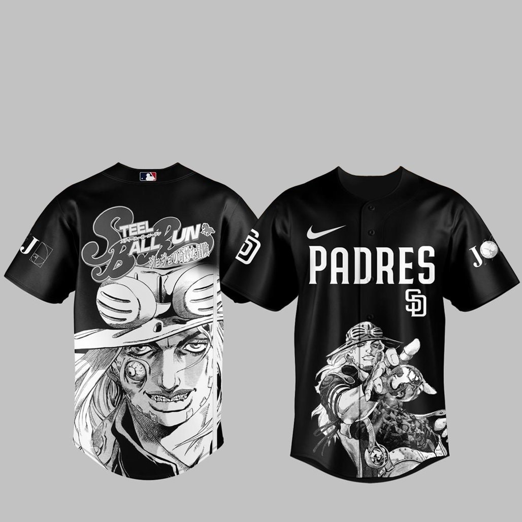 Baseball Team Steel Ball Run 2026 Major League Baseball Jersey