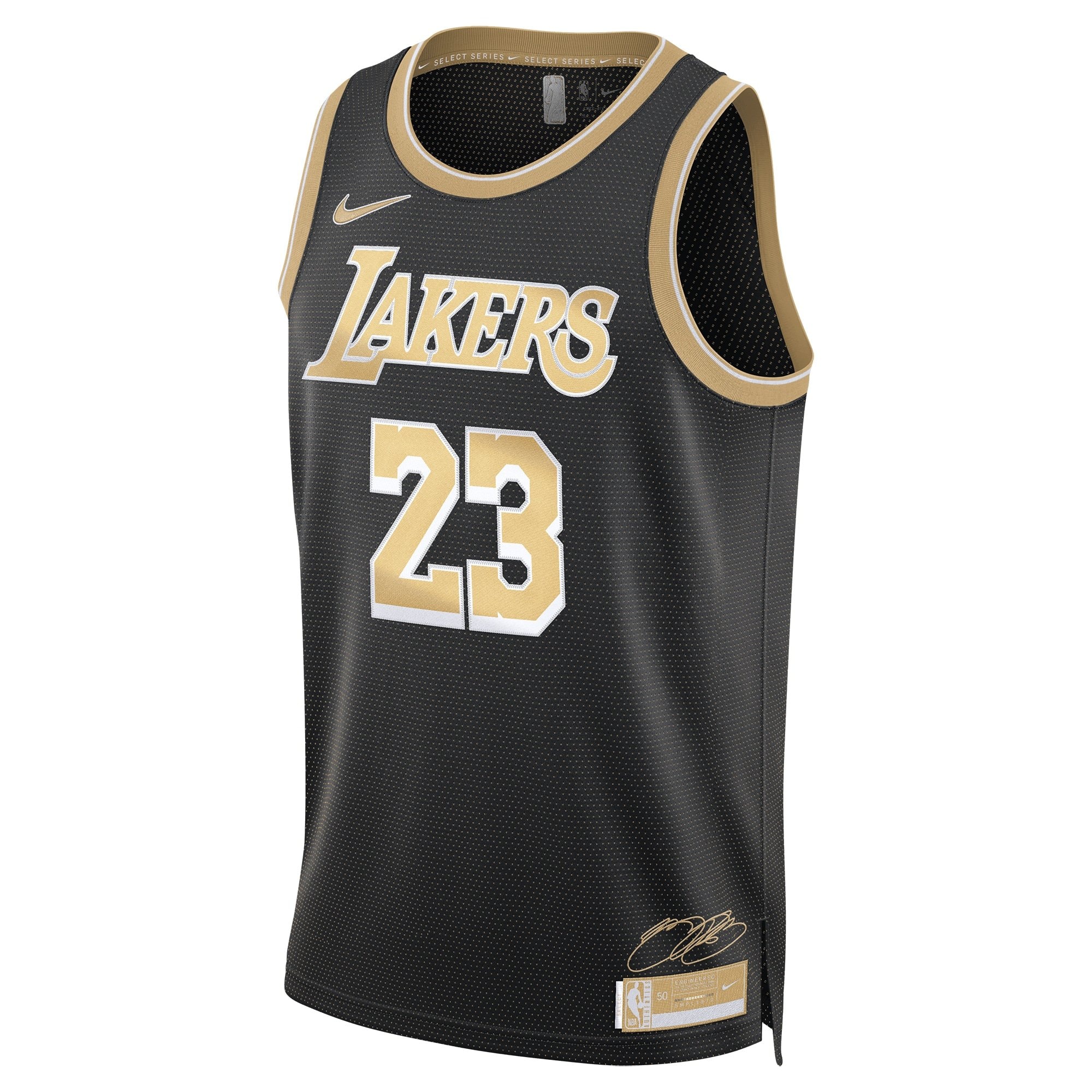 Los Angeles Lakers LeBron James Select Series Swingman Jersey Mens Multicolor