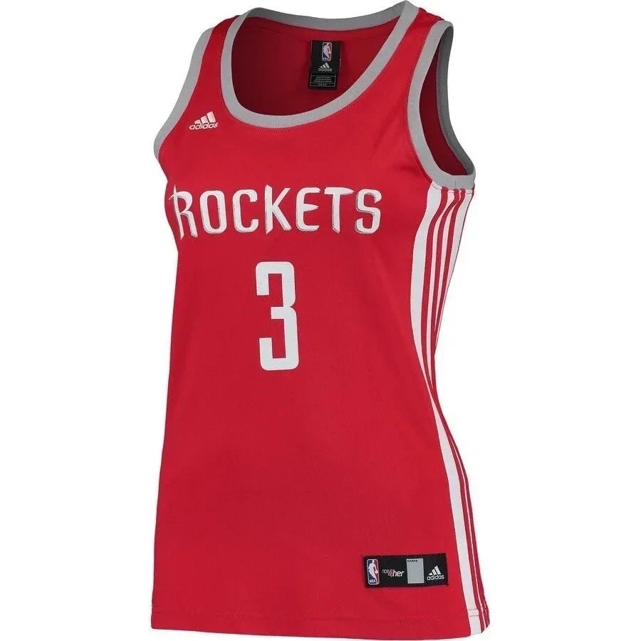Ryan Anderson Houston Rockets Women's Red Jersey - 100% Polyester Breathable Fan Jersey