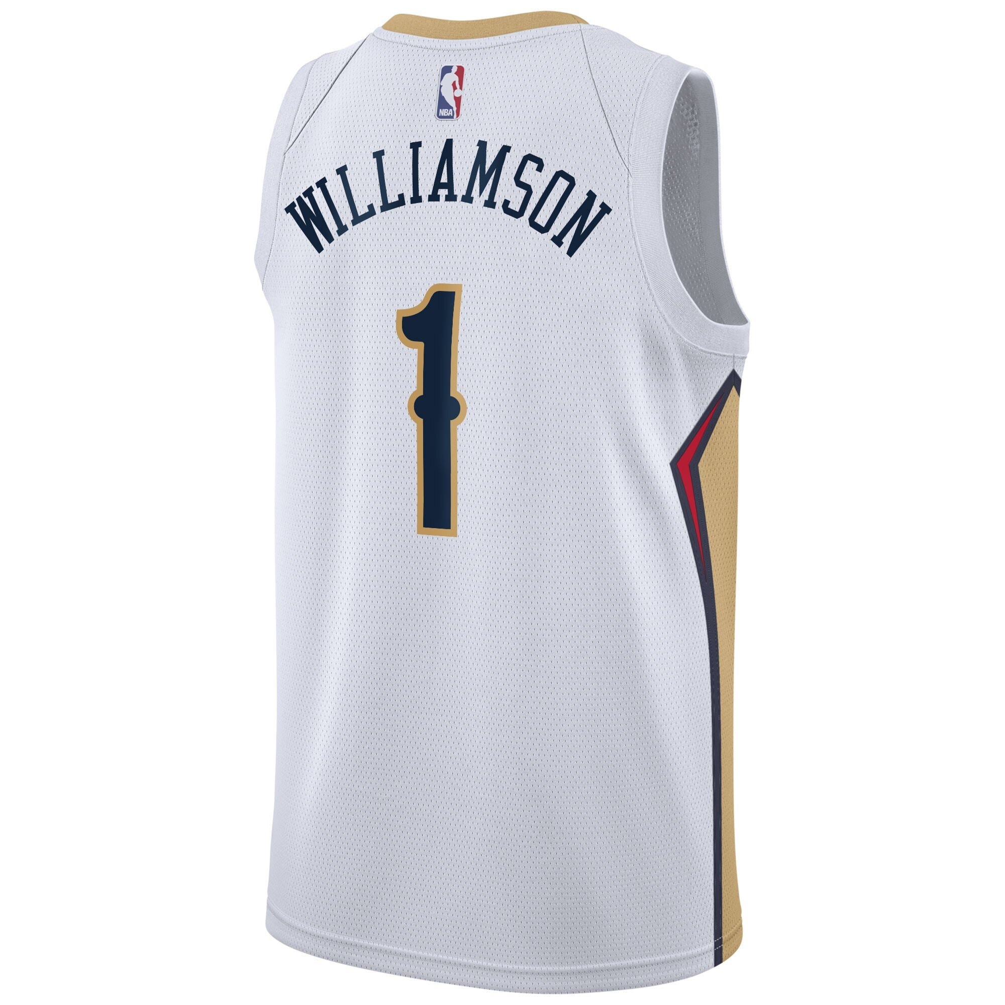 New Orleans Pelicans Association Swingman Jersey Zion Williamson Mens Multicolor