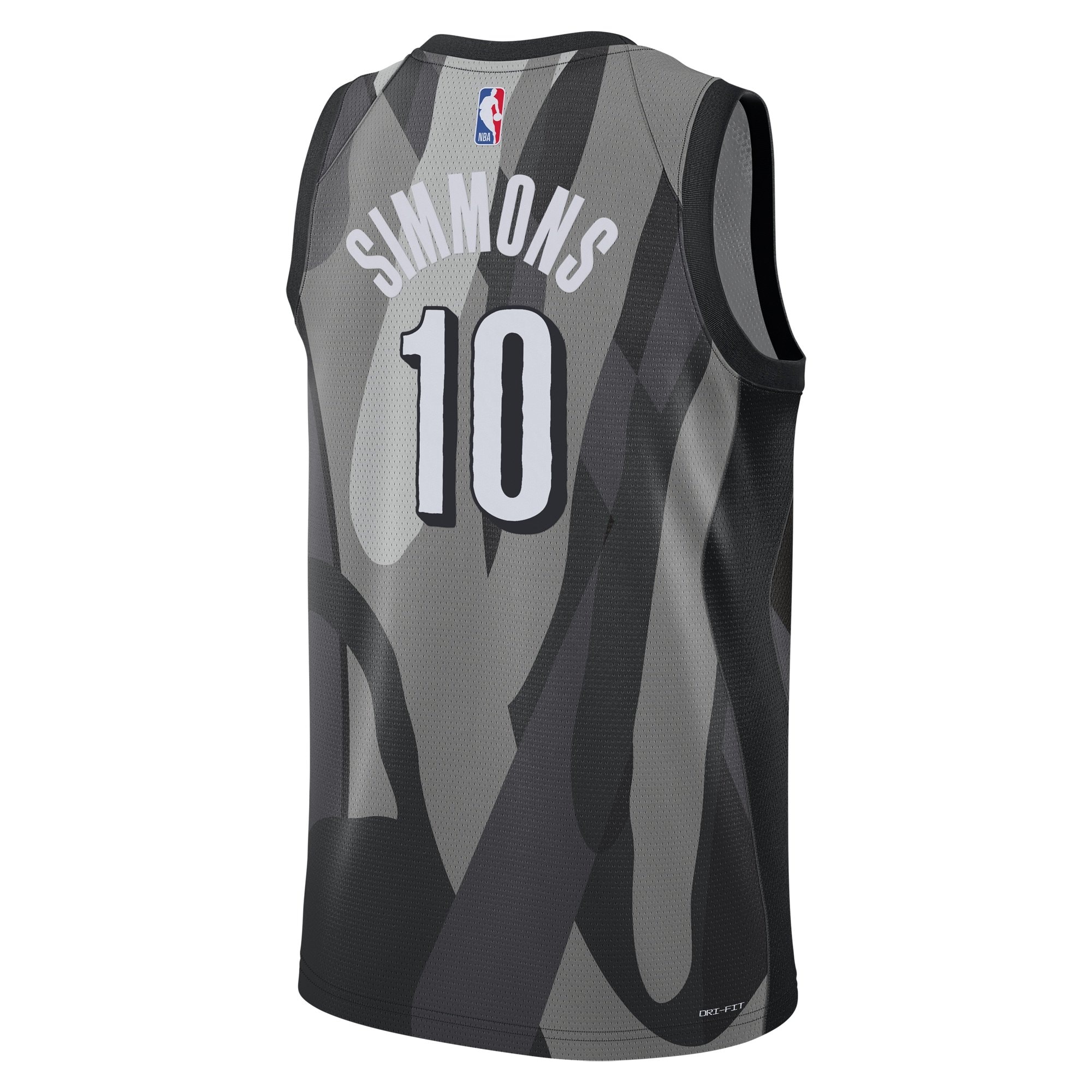 Brooklyn Nets 2024 City Edition Swingman Jersey Silver Ben Simmons Unisex