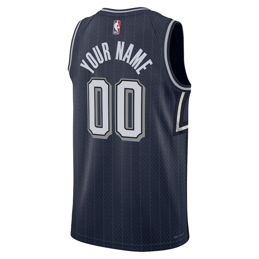 Orlando Magic 2023/24 City Edition Swingman Custom Jersey Navy Unisex