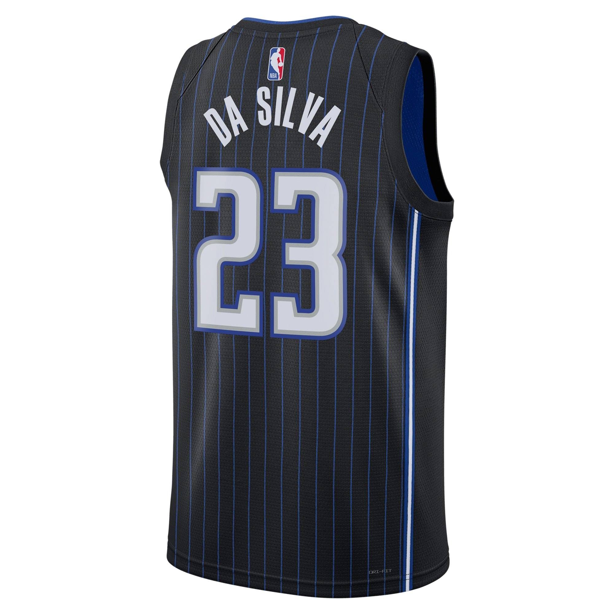 Orlando Magic Icon Swingman Jersey Black Tristan da Silva Unisex
