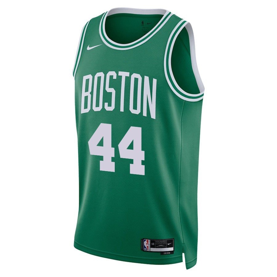 Jaden Springer 44 Boston Celtics 2024 Finals Patch Icon Edition Jersey Kelly Green