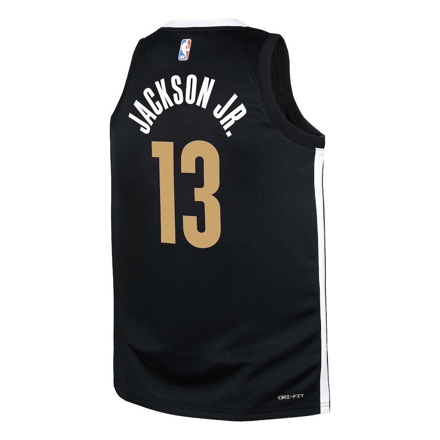 Jaren Jackson Jr. 13 Memphis Grizzlies 2023/24 City Edition Swingman Youth Jersey Black