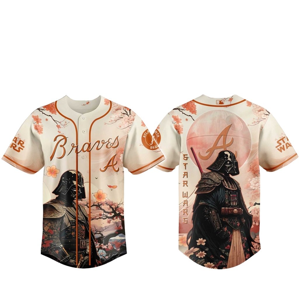 Baseball Team x Star Wars Cherry Blossom 2026 Baseball Jersey