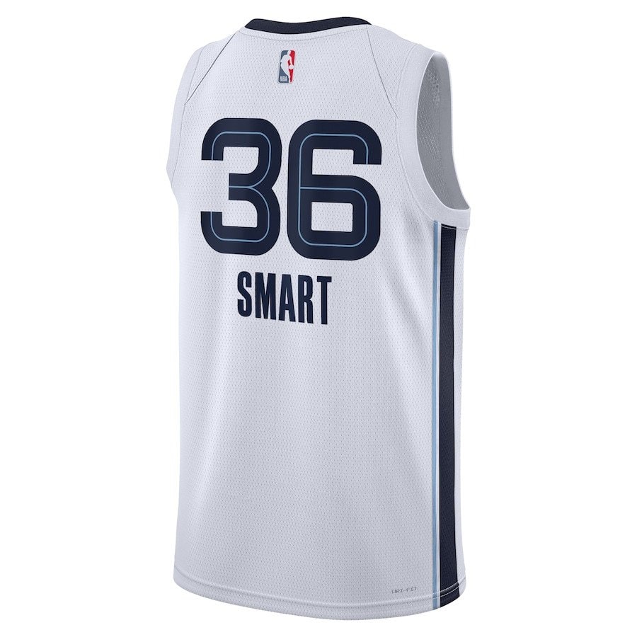 Marcus Smart 36 Memphis Grizzlies Unisex Swingman Jersey Association Edition White