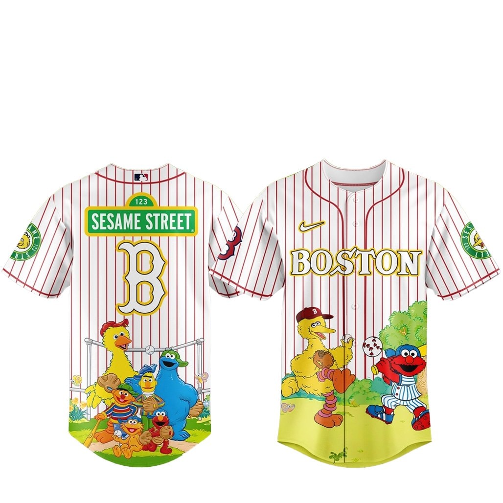 Baseball Team x Sesame Street Night Baseball Jersey