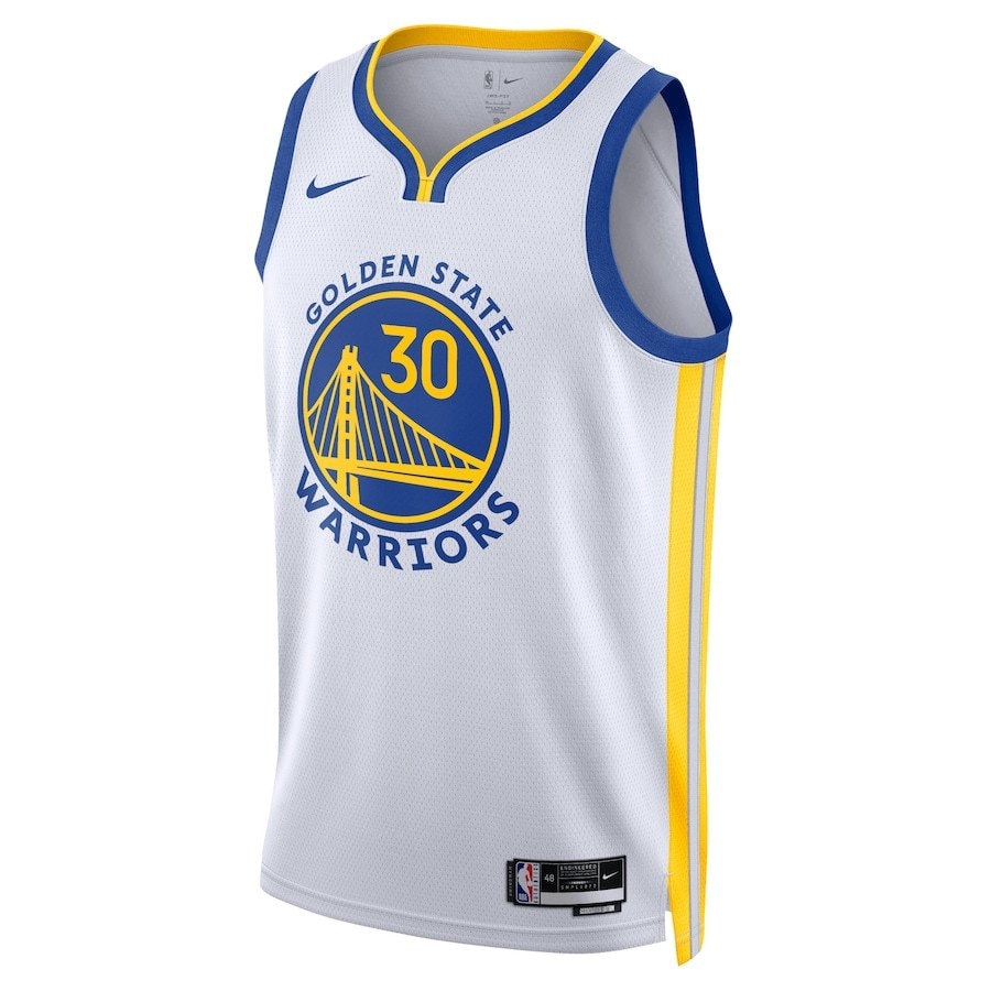 Stephen Curry 30 Golden State Warriors Unisex Swingman Jersey Association Edition White