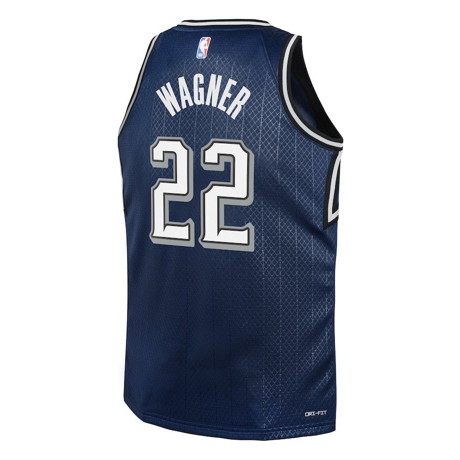 Franz Wagner 22 Orlando Magic 2023/24 City Edition Swingman Youth Jersey Navy