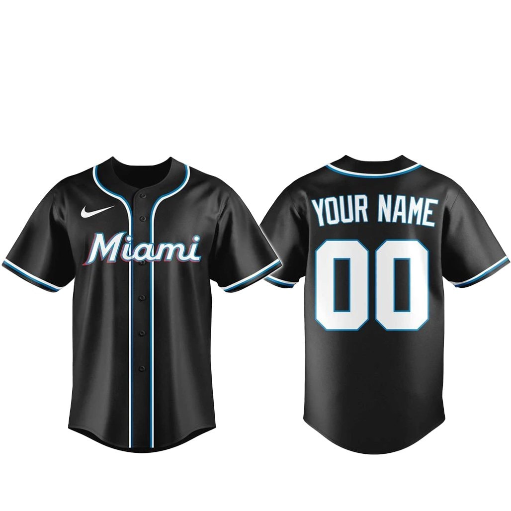 Custom Name and Number Baseball Team Blackout Built For The Night 2026 Baseball Jersey