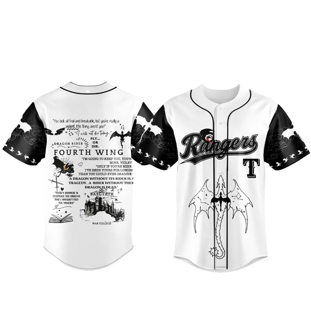 Baseball Team 2026 Fourth Wing Night Baseball Jersey
