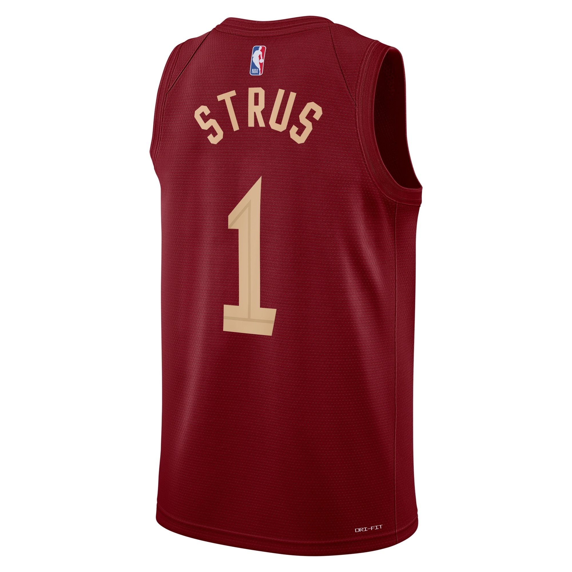 Cleveland Cavaliers Icon Edition Swingman Jersey Maroon Max Strus Unisex