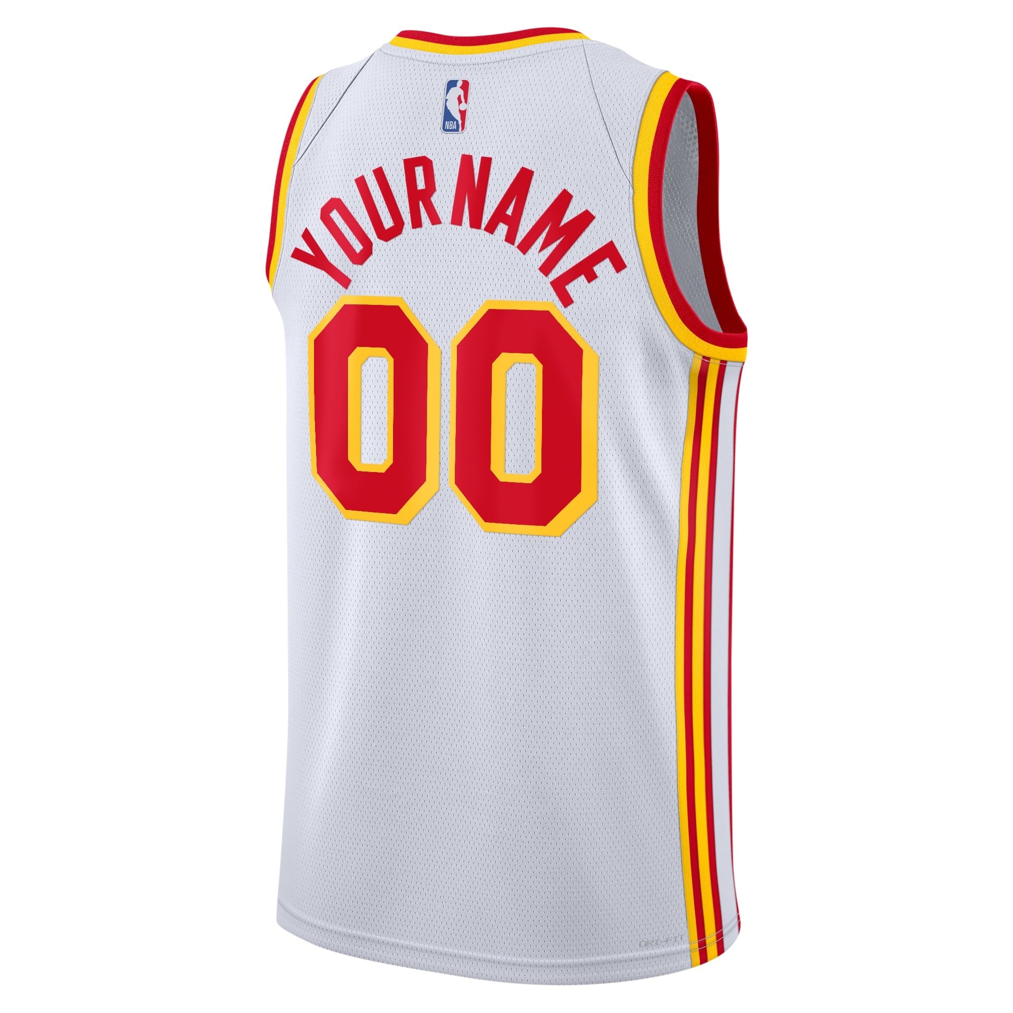 Atlanta Hawks Association Swingman Custom Youth Jersey - Multicolor Unisex
