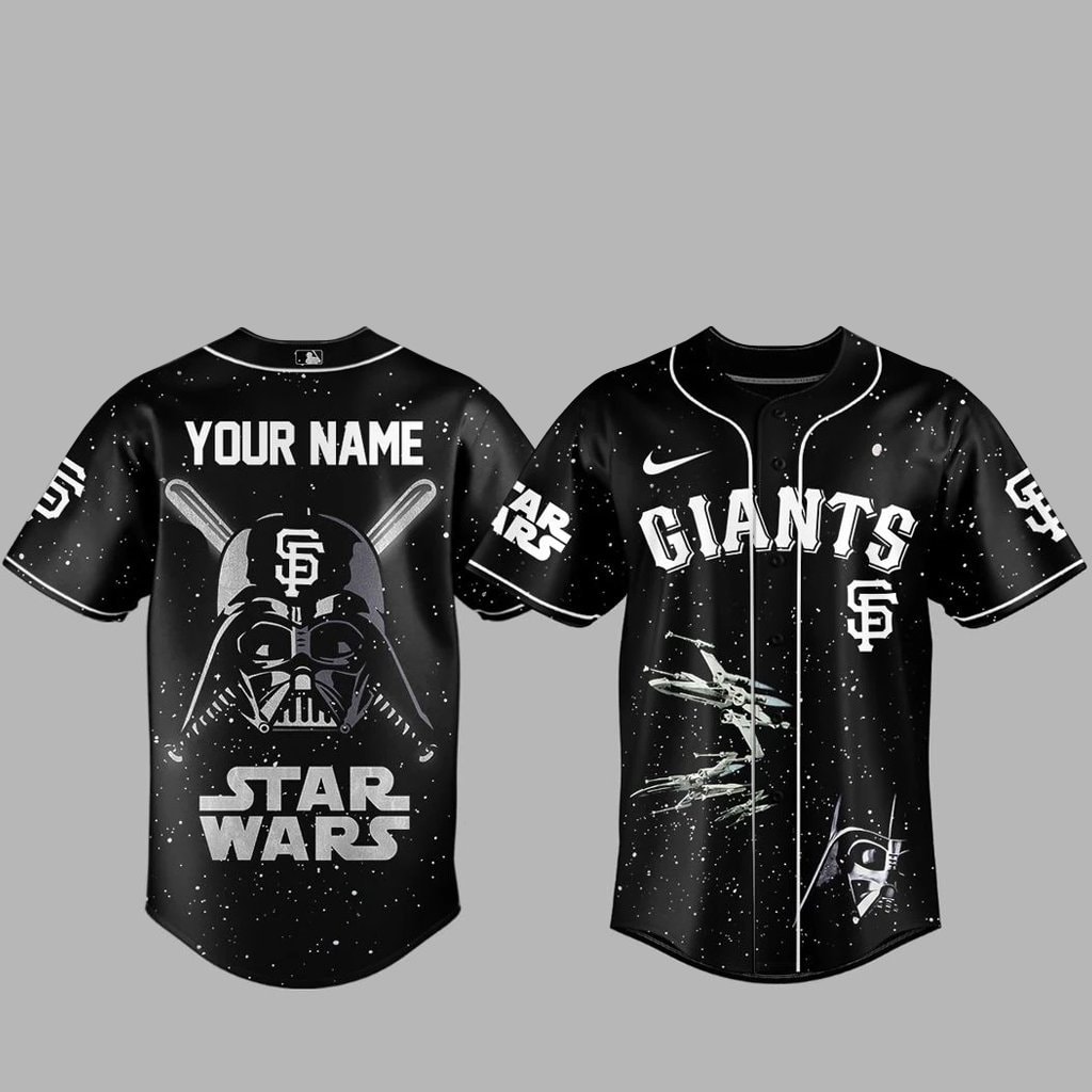 Custom Name Baseball Team x Star Wars 2026 Baseball Jersey