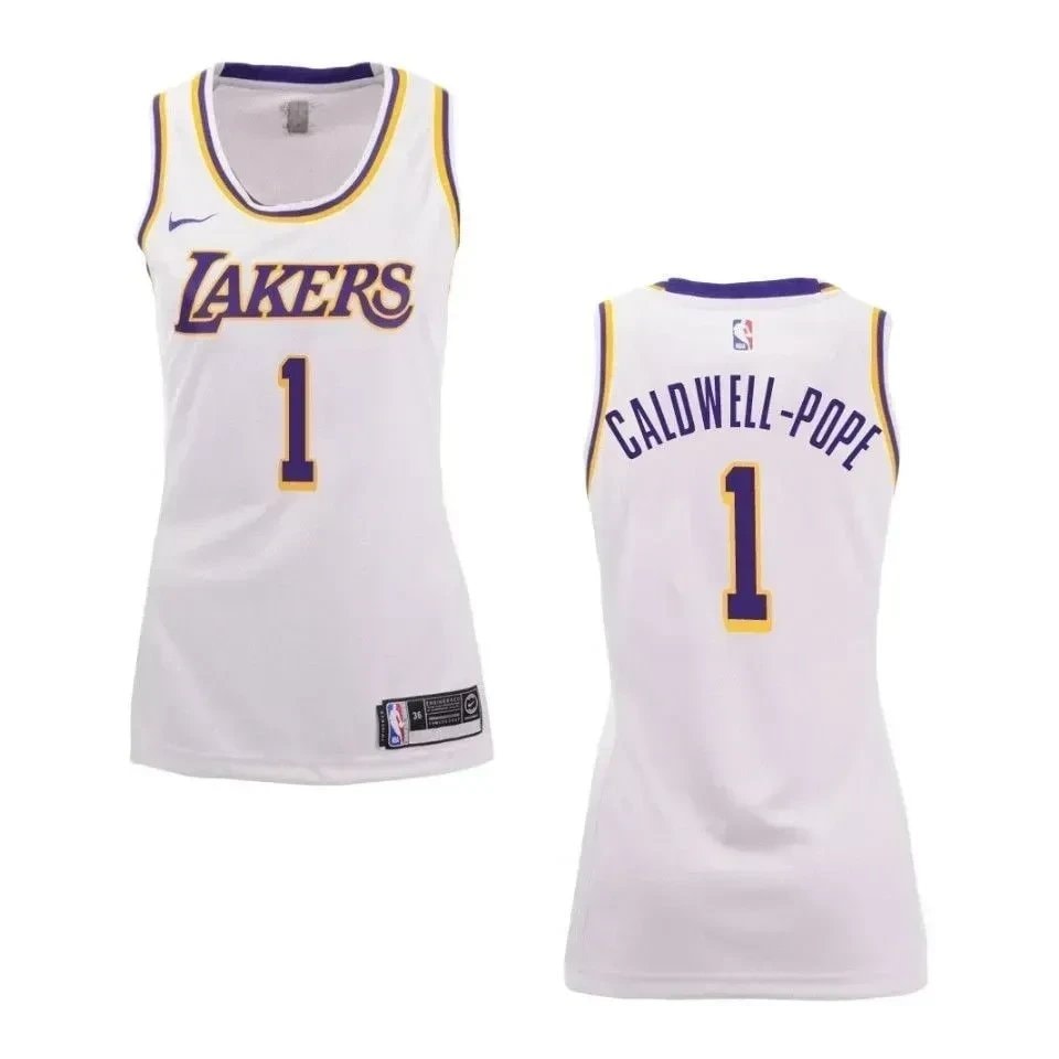 Women's Los Angeles Lakers Kentavious Caldwell-Pope Association Swingman Jersey White