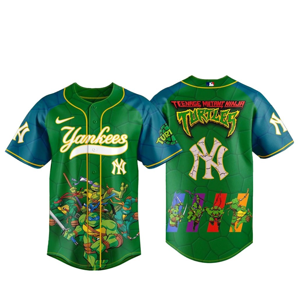 Baseball Team x Teenage Mutant Ninja Turtles 2026 Baseball Jersey