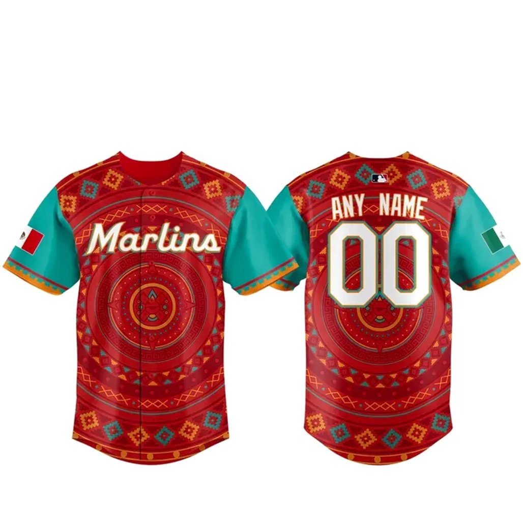 Custom Name and Number Baseball Team Mexican Heritage 2026 Baseball Jersey