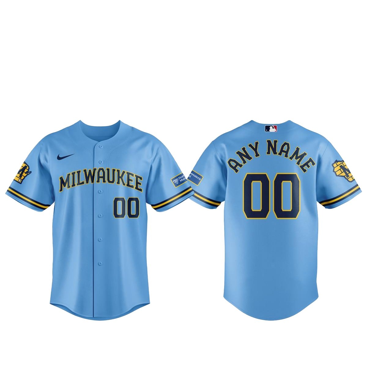 Baseball Team 2026 Powder Is Here To Stay Personalized Name and Number Baseball Jersey
