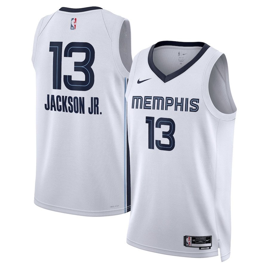 Jaren Jackson Jr. 13 Memphis Grizzlies Unisex Swingman Jersey Association Edition White