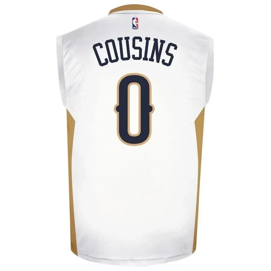 Demarcus Cousins New Orleans Pelicans Home Jersey White Unisex Adult Sizes S-3XL