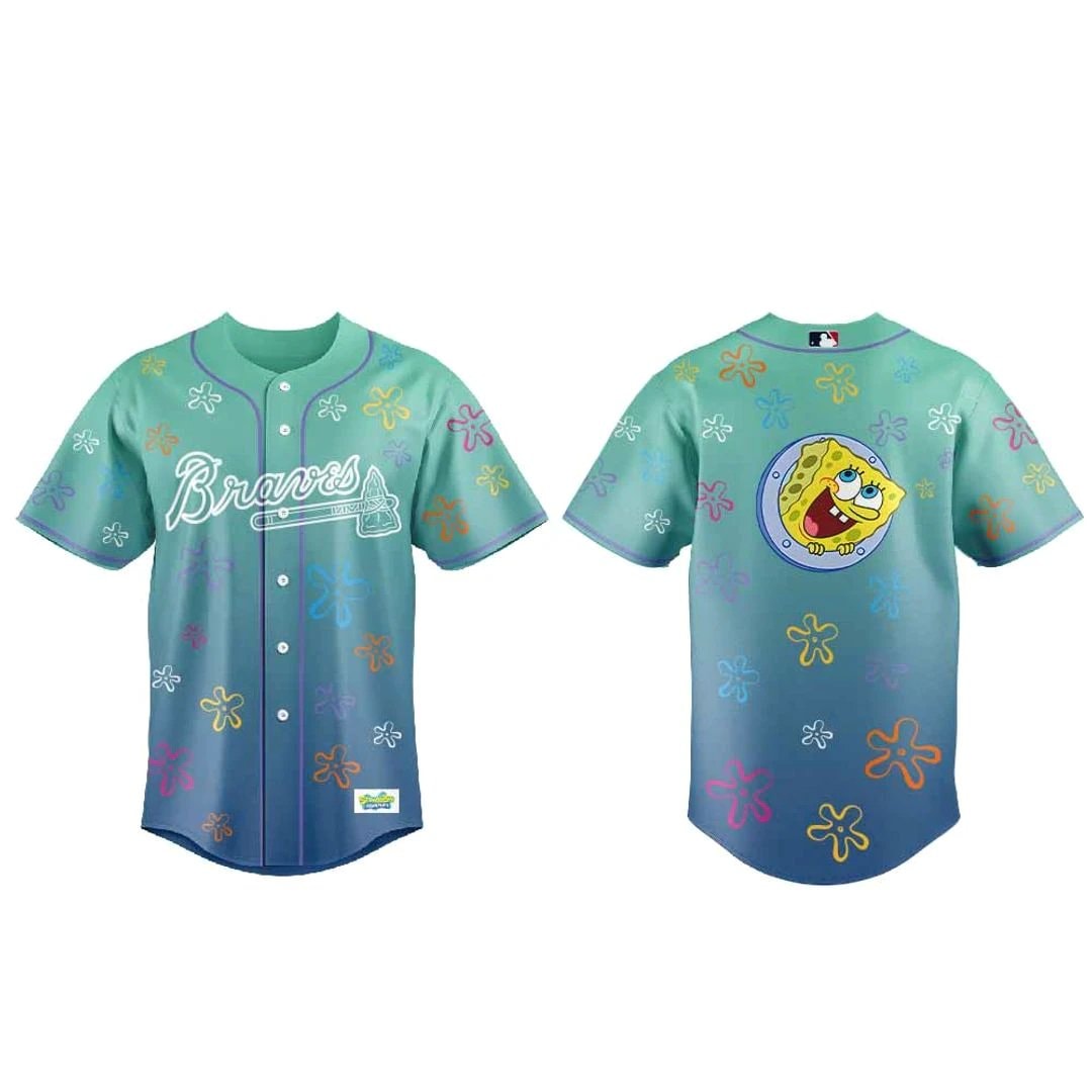 Baseball Team x SpongeBob Day 2026 Baseball Jersey