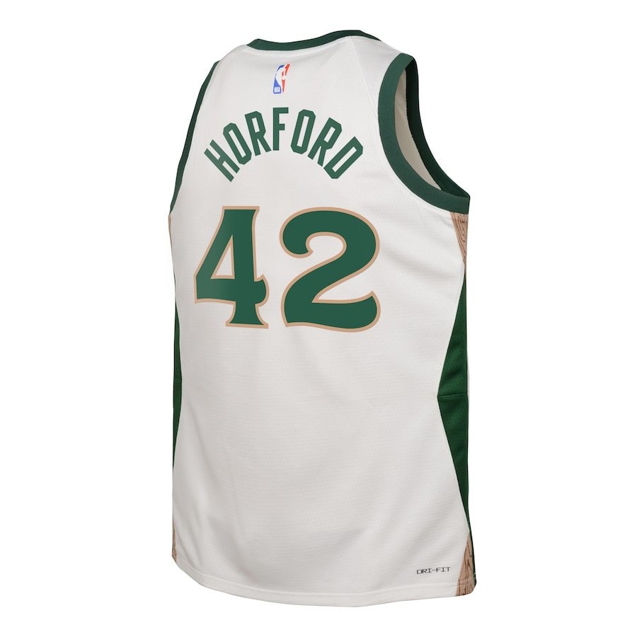 Al Horford 42 Boston Celtics 2023/24 City Edition Swingman Youth Jersey White S-3XL