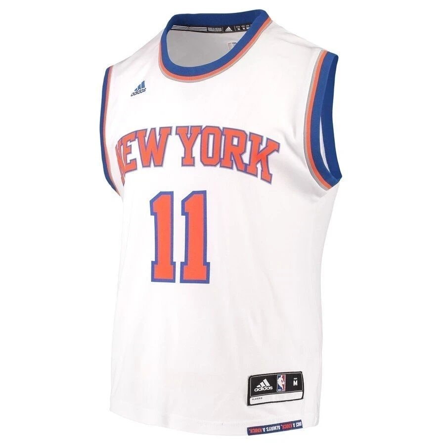 Frank Ntilikina New York Knicks Home Jersey White Unisex Adult