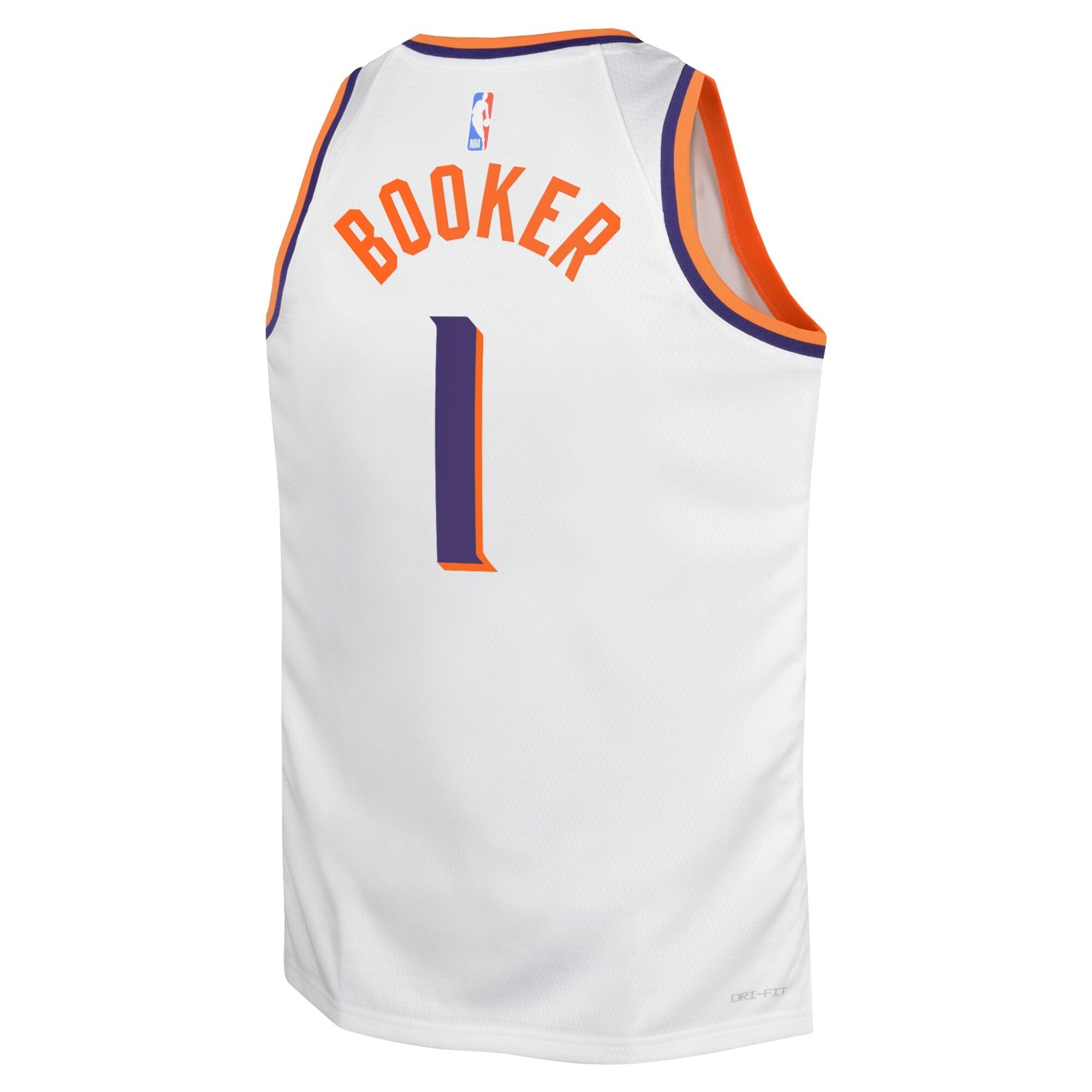Phoenix Suns Devin Booker Association Edition Swingman Jersey White Youth