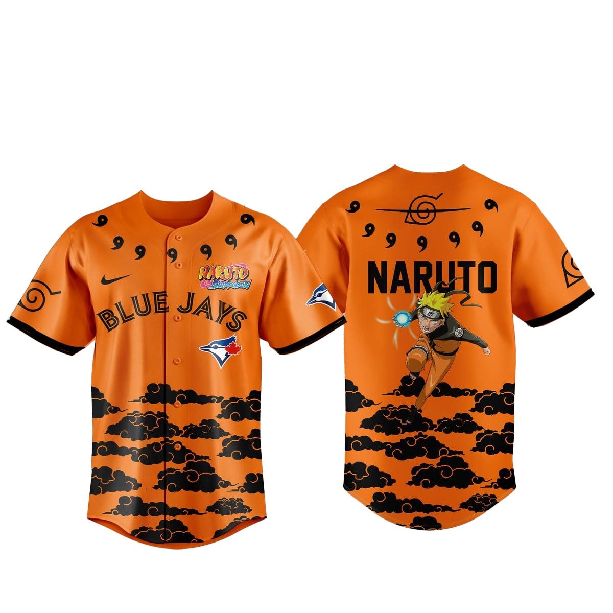Baseball Team x Naruto Night 2026 Baseball Jersey