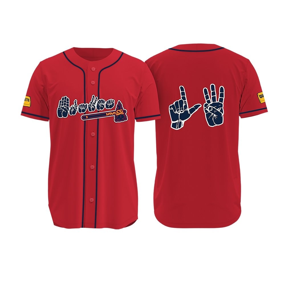 Baseball Team Asl 2026 Baseball Jersey