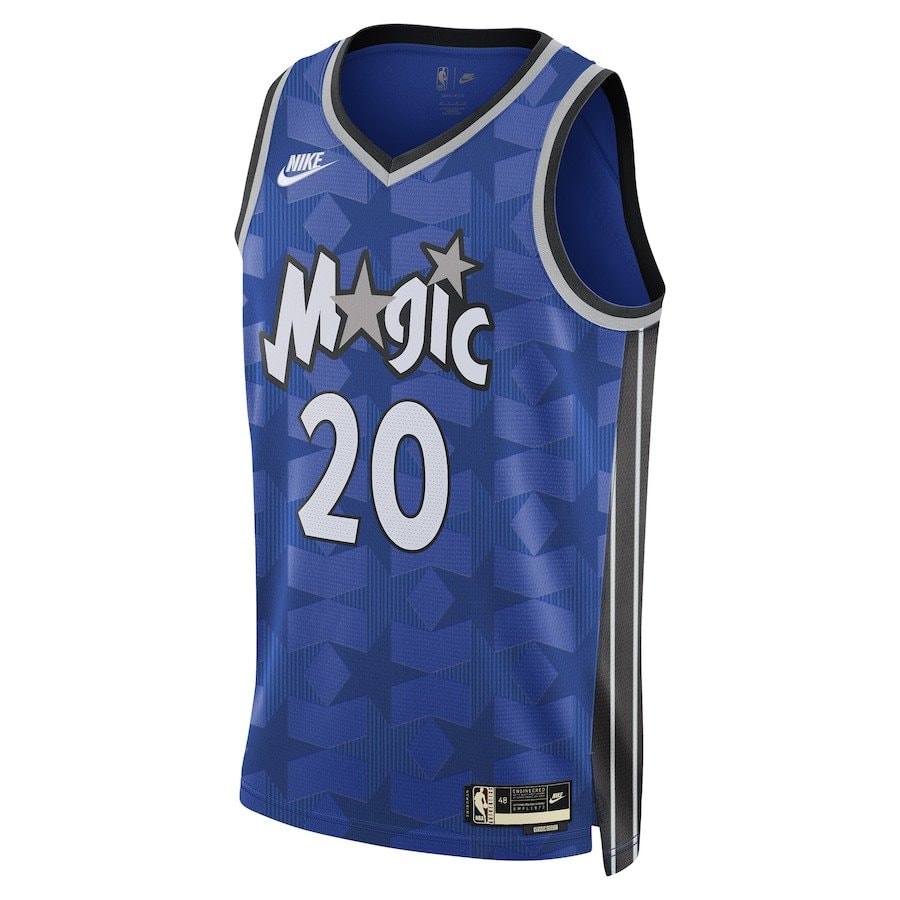 Markelle Fultz 20 Orlando Magic Unisex 2023/24 Swingman Jersey Classic Edition Blue