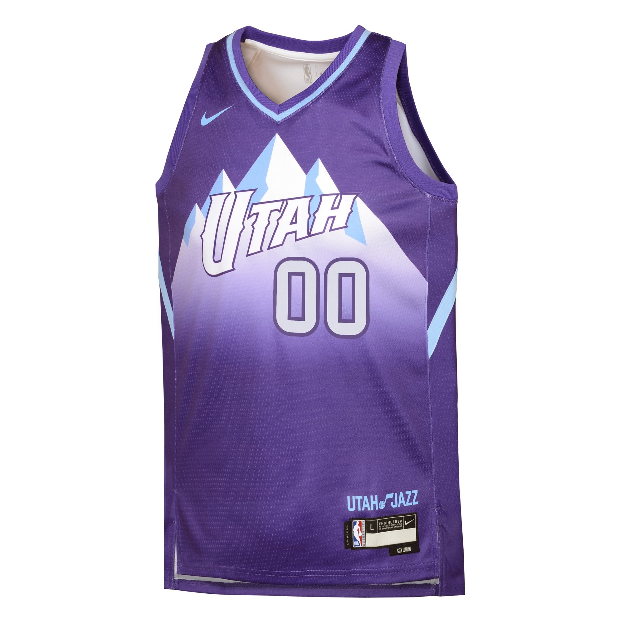 Utah Jazz City Edition Swingman Jersey 2024 Custom Youth Multicolor Sizes S-3XL