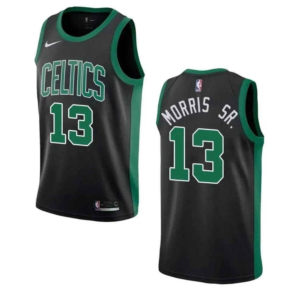 Men's Boston Celtics Marcus Morris Sr. #13 Statement Swingman Jersey Black