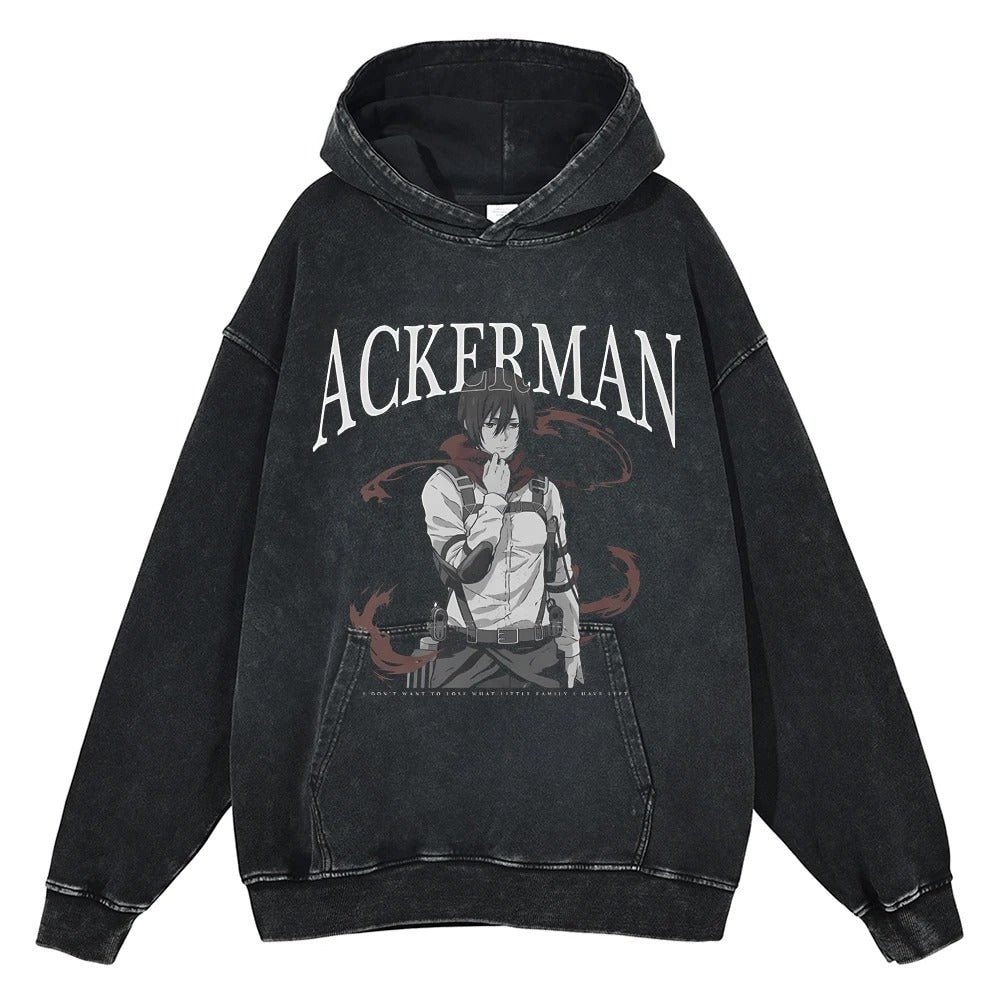 Mikasa "The Red Scarf" Vintage Hoodie