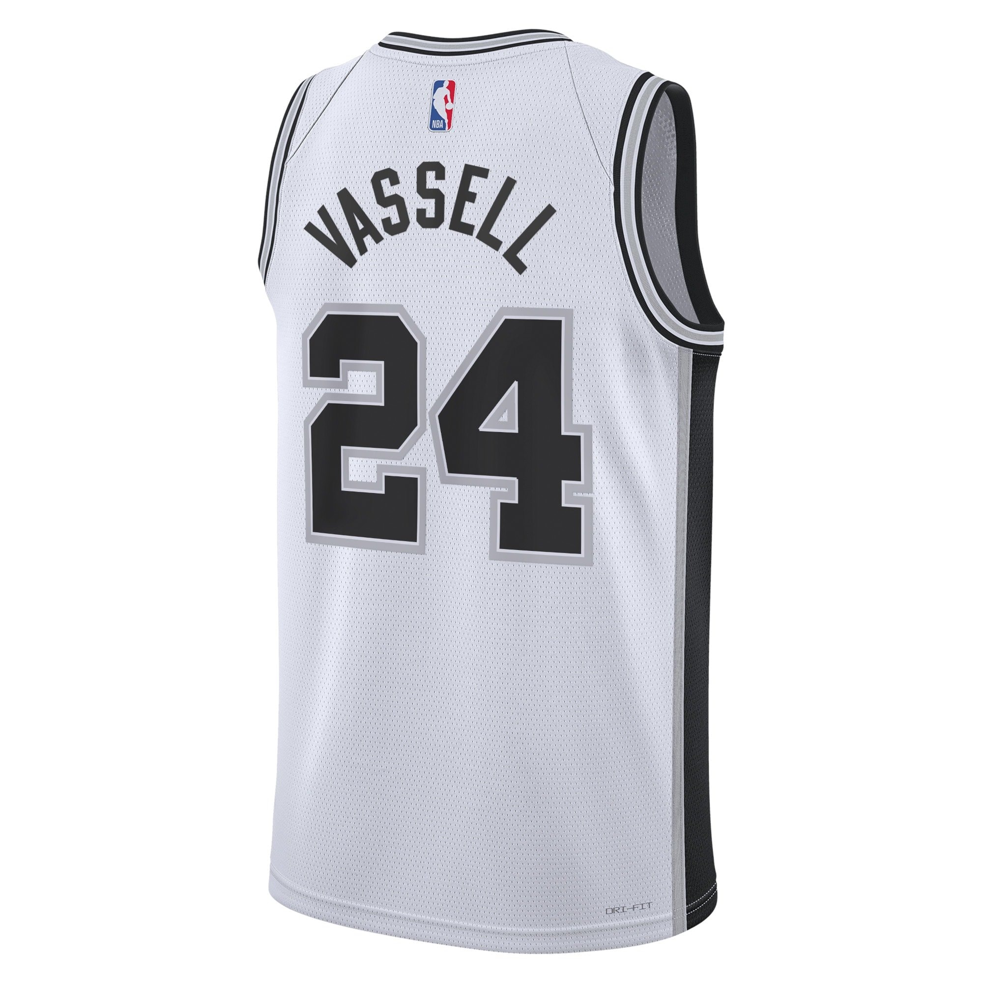 San Antonio Spurs Association Edition Swingman Jersey White Devin Vassell Unisex