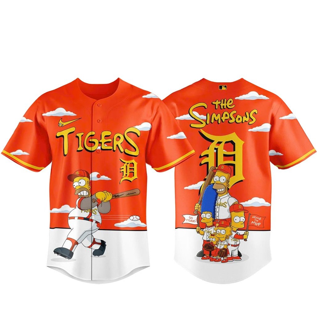 Baseball Team x The Simpsons 2026 Major Gameday Baseball Jersey