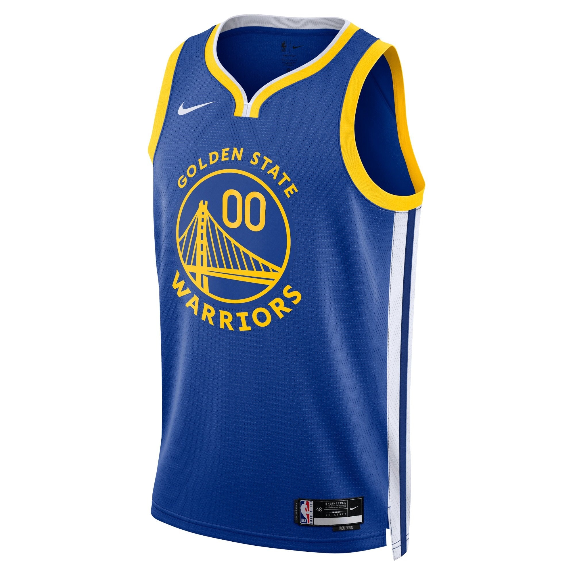 Golden State Warriors Icon Swingman Custom Jersey Unisex Multicolor S-3XL