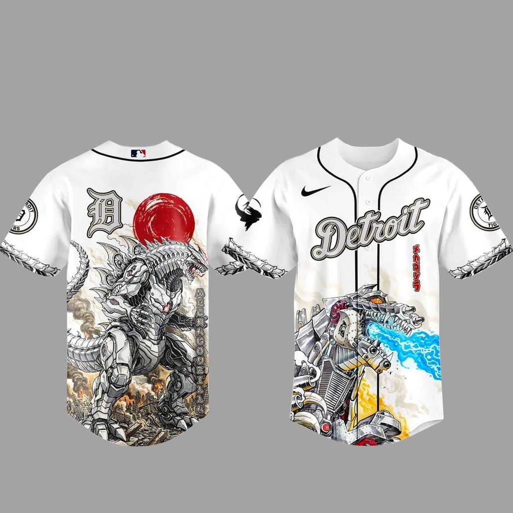Baseball Team x MechaGodzilla Monster Baseball Jersey